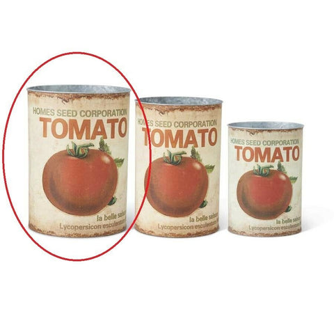 Large Metal Tomato Container