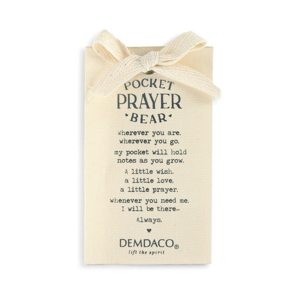 Pocket Prayer Bear 11"